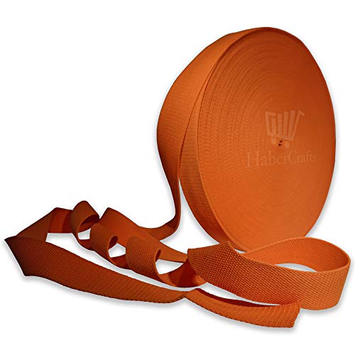 Habercrafts CW_9_38MM_20M Gurtband, Gürtel, Umreifung, Baumwollmischung, Orange, 20 Meters Habercrafts CW_9_38MM_20M Gurtband, Gürtel, Umreifung, Baumwollmischung, Orange, 20 Meters von Habercrafts