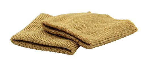 2 Elastische Bündchen für Kleidung - Ideal zum Nähen und Reparieren von Kleidungsstücken | Perfekt für Pullover, Hosen und Trainingsanzüge | 7,5 cm breit. (36. Hellbraun) von Haberdashery Online