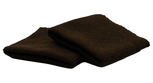 2 Elastische Bündchen für Kleidung - Ideal zum Nähen und Reparieren von Kleidungsstücken | Perfekt für Pullover, Hosen und Trainingsanzüge | 7,5 cm breit. (43. Dunkelbraun) von Haberdashery Online