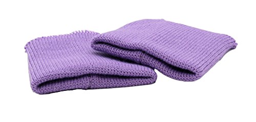 2 Elastische Bündchen für Kleidung - Ideal zum Nähen und Reparieren von Kleidungsstücken | Perfekt für Pullover, Hosen und Trainingsanzüge | 7,5 cm breit. (68. Flieder) von Haberdashery Online