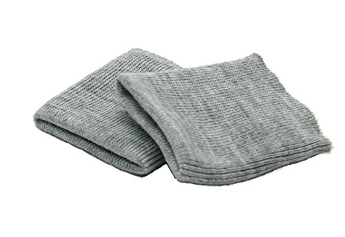 2 Elastische Bündchen für Kleidung - Ideal zum Nähen und Reparieren von Kleidungsstücken | Perfekt für Pullover, Hosen und Trainingsanzüge | 7,5 cm breit. (8. Hellgrau) von Haberdashery Online