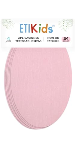 4 Thermoaufbügelbare Knie- und Ellbogenflicken – Bügelflicken 16 x 10 cm – Zum Reparieren & Verstärken von Hosen, Jacken, Pullovern & Hemden – Farbe: Hellrosa 4 Thermoaufbügelbare Knie- und Ellbogenflicken – Bügelflicken 16 x 10 cm – Zum Reparieren & Verstärken von Hosen, Jacken, Pullovern & Hemden – Farbe: Hellrosa von Haberdashery Online