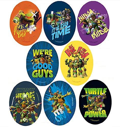 8 im Siebdruckverfahren hergestellte Kinderaufnäher zum Aufbügeln auf die Kleidung. Heißklebeanwendungen zum Reparieren und Dekorieren von Hosen, Jacken, Pullovern, Rucksäcken usw. (Ninja Turtles) 8 im Siebdruckverfahren hergestellte Kinderaufnäher zum Aufbügeln auf die Kleidung. Heißklebeanwendungen zum Reparieren und Dekorieren von Hosen, Jacken, Pullovern, Rucksäcken usw. (Ninja Turtles) von Haberdashery Online