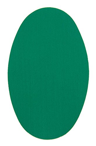 6 Patches zum aufbügeln farbe Grünes Billard. Bügeleisen Reparatursatz 16 x 10 cm. RP16 von Haberdashery Online