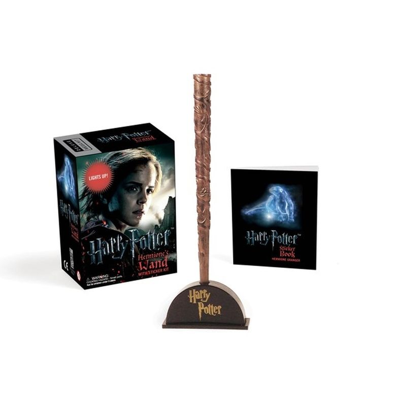Harry Potter Hermione's Wand With Sticker Kit - Running Press, Gebunden von Running Press Mini Editions