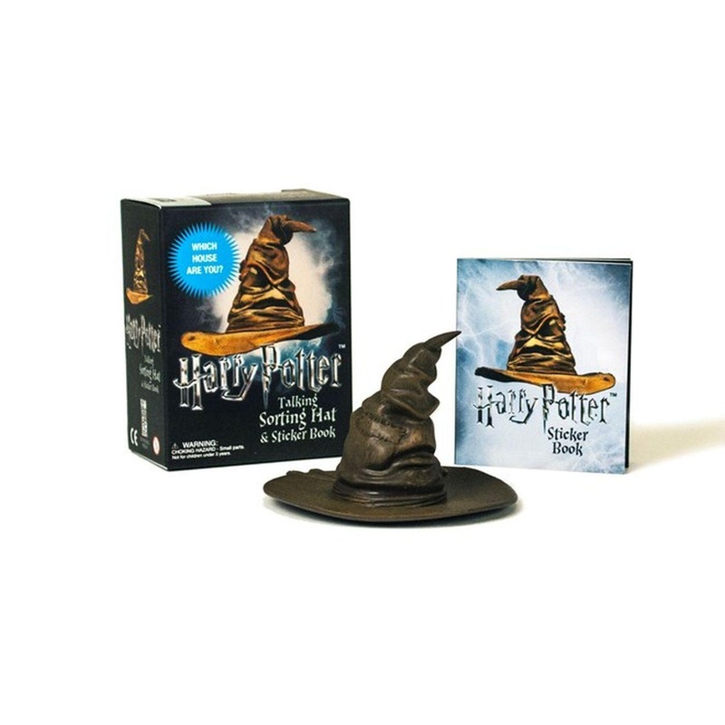 Harry Potter Talking Sorting Hat And Sticker Book von Hachette Book Group USA