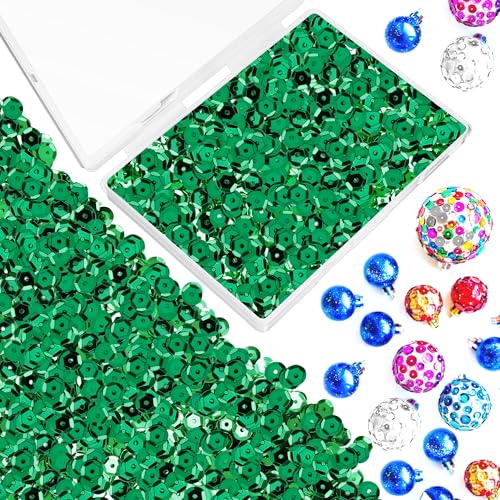 Lose Pailletten, lose Pailletten, 6 mm, schillernde Pailletten, gemischte runde Stickerei-Pailletten mit Box, für Bastelarbeiten, Weihnachten, Ball, Hochzeit, DIY, Kunst, Nähen, Kleid, Dekoration Lose Pailletten, lose Pailletten, 6 mm, schillernde Pailletten, gemischte runde Stickerei-Pailletten mit Box, für Bastelarbeiten, Weihnachten, Ball, Hochzeit, DIY, Kunst, Nähen, Kleid, Dekoration von HadrNahkb