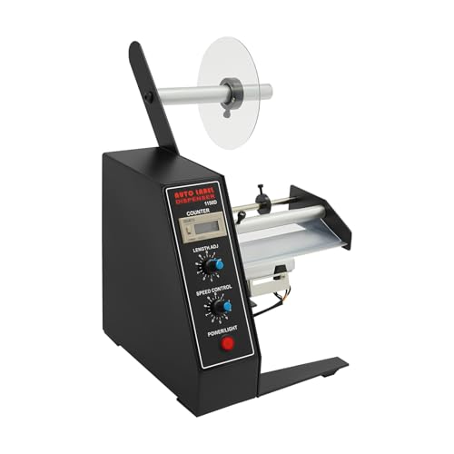 0-999999 Automatischer Etikettenspender Verpackungsetiketten,Breite 5-140 mm, Länge 10-150 mm,Einstellbare Geschwindigkeit Etikettenabstreifer mit Zähler für Rollenetiketten 0-999999 Automatischer Etikettenspender Verpackungsetiketten,Breite 5-140 mm, Länge 10-150 mm,Einstellbare Geschwindigkeit Etikettenabstreifer mit Zähler für Rollenetiketten von Hadwigger