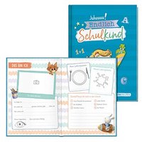 Häfft® Verlag Freundebuch Endlich Schulkind DIN A5 liniert, blau Hardcover 48 Seiten von Häfft® Verlag