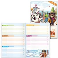 Häfft® Verlag Hausaufgabenheft 1. und 2. Klasse liniert A5 ohne Rand, 96 Blatt von Häfft® Verlag