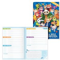 Häfft® Verlag Hausaufgabenheft Grundschule Rasselbande 2025/2026 liniert DIN A5 ohne Rand, 56 Blatt von Häfft® Verlag