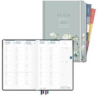 Häfft® Verlag Lehrerkalender August 2025 - Juli 2026 grau von Häfft® Verlag