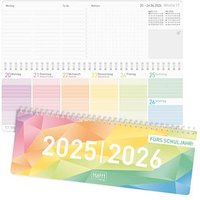 Häfft® Verlag Tischquerkalender Rainbow 2025/2026 von Häfft® Verlag