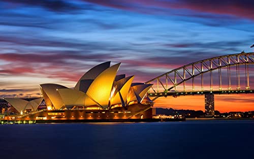 Haeran River Australien Sydney Opera House Bridge Nachtlichter DIY 5D Diamond Painting by Number Unique Kits Home Wall Decor Crystal Strass Wall Decor Haeran River Australien Sydney Opera House Bridge Nachtlichter DIY 5D Diamond Painting by Number Unique Kits Home Wall Decor Crystal Strass Wall Decor von Haeran River