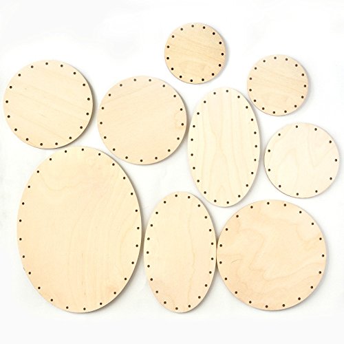 Zita's Creative Korbboden Set bogig, groß - für Peddigrohr 3mm - Flechten, Korbflechten, Schilf Set, Peddigrohr, Flechtmaterial, Flechtset, Rattan Zita's Creative Korbboden Set bogig, groß - für Peddigrohr 3mm - Flechten, Korbflechten, Schilf Set, Peddigrohr, Flechtmaterial, Flechtset, Rattan von Hafeehoo