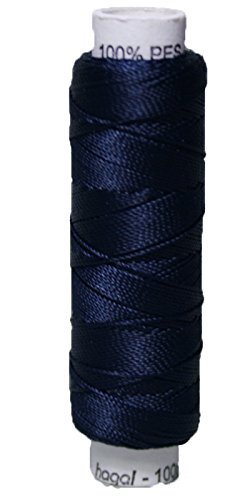 Hagal Sattlergarn Zwirn 50 m Polyester ULTRAPOLY 30 Marine blau (0588) von Hagal