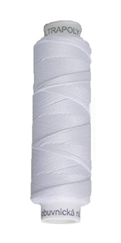 Hagal Sattlergarn Zwirn 50 m Polyester ULTRAPOLY 30 weiß (0001) von Hagal