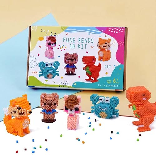 Bügelperlen Set, 16 Bunte Farben Steckperlen, 4896 Stück 5MM Bügelperlen Groß mit Steckplatte, Bügelpapier, Pinzette, Benutzerführung, Kreatives Perlenset Geschenk für Kinder ab 6 Jahren Bügelperlen Set, 16 Bunte Farben Steckperlen, 4896 Stück 5MM Bügelperlen Groß mit Steckplatte, Bügelpapier, Pinzette, Benutzerführung, Kreatives Perlenset Geschenk für Kinder ab 6 Jahren von HahaGo