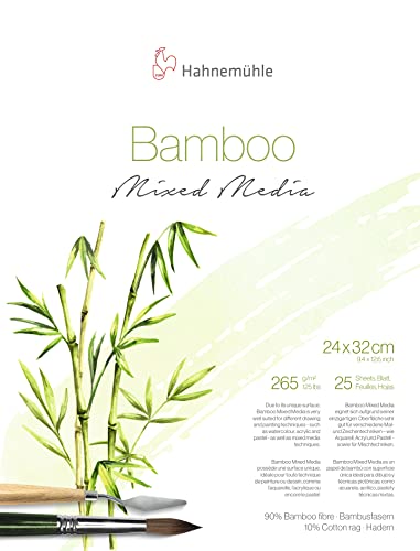 10628540 Bambus Mixed Media Pad, 265 GSM von Hahnemühle