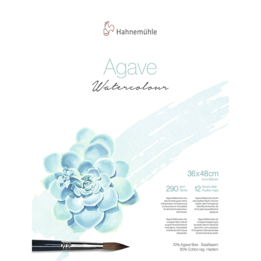 2 x Hahnemühle Skizzenblock - 36 x 48 cm 290 g/qm naturweiß von Hahnemühle