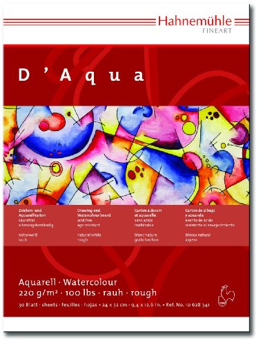 Aquarellblock 36x48cm 220g/m² 30 Blatt von Hahnemühle
