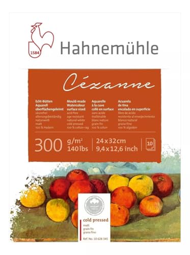 Aquarellblock Cézanne" matt 300g/m², 24x32cm, 10Blatt" Aquarellblock Cézanne" matt 300g/m², 24x32cm, 10Blatt" von Hahnemühle