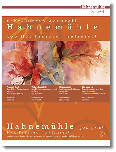 Aquarellblock Hahnemühle" matt, 300g/m², 36x48cm, 10Blatt" Aquarellblock Hahnemühle" matt, 300g/m², 36x48cm, 10Blatt" von Hahnemühle