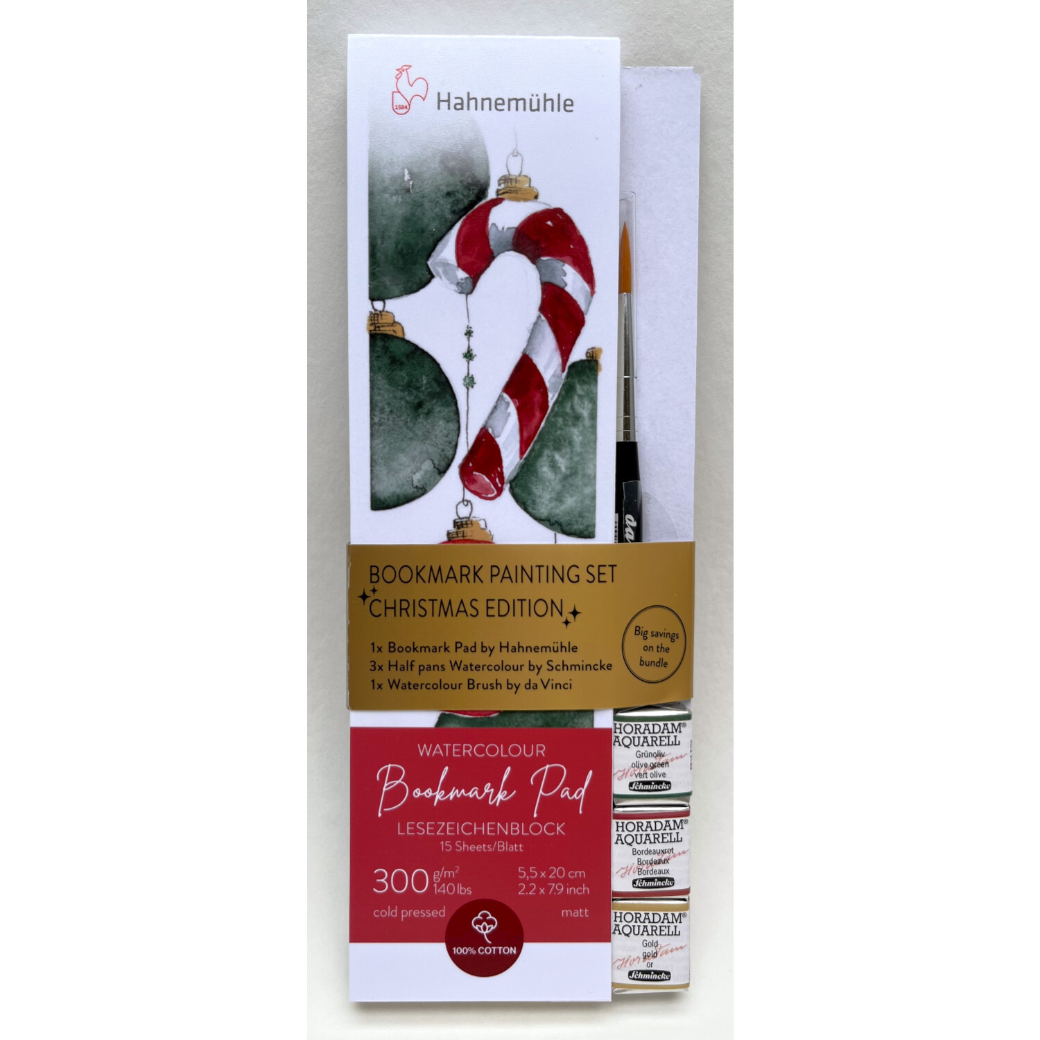 Bookmark Painting Set Christmas Edition Bookmark Painting Set Christmas Edition von Hahnemühle