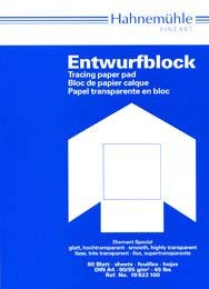 Entwurfblock A4 110/115g 50 Blatt von Hahnemühle