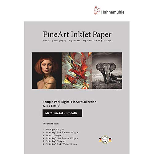 HahnemÌ_hle Digital FineArt A 4 Testpack Matte, Glatte Papiere HahnemÌ_hle Digital FineArt A 4 Testpack Matte, Glatte Papiere von Hahnemühle