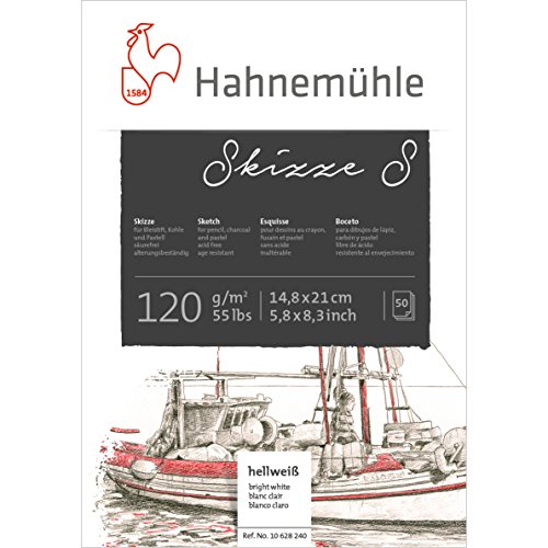 Hahnemühle 10628240 Zeichenblocks und Skizzenbücher Skizzenblock S A5 120 g/qm 50 Blatt Hahnemühle 10628240 Zeichenblocks und Skizzenbücher Skizzenblock S A5 120 g/qm 50 Blatt von Hahnemühle