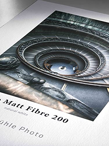 Hahnemühle 10643102 Photo Matt Fibre Papier, 200 g/m², 17 Zoll Rolle, 432 mm x 30 m, naturweiß Hahnemühle 10643102 Photo Matt Fibre Papier, 200 g/m², 17 Zoll Rolle, 432 mm x 30 m, naturweiß von Hahnemühle