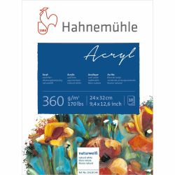 Acrylmalkarton 360g/m² 10 Blatt von Hahnemühle