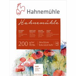 Aquarellblock matt 200g/m² 20 Blatt von Hahnemühle