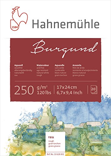 Hahnemühle Block 628002# 17 x 24 cmM Raue Oberfläche von Hahnemühle