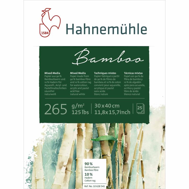 Block Bamboo Mixed Media 265g/m² Block Bamboo Mixed Media 265g/m² von Hahnemühle