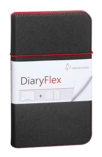 Hahnemühle Diary Flex, gepunktetes Notizbuch, 100 g/m², 11,5x19cm, nachfüllbar von Hahnemühle