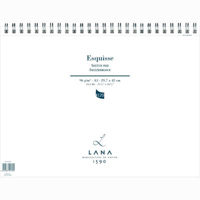 Lana Esquisse Skizzenblock 96g/m² von Hahnemühle