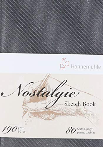 Hahnemühle Nostalgie Skizzenbuch, Premium Zeichenbuch, 190 g/m², naturweiß, 80 Seiten, DIN A6 - Portraitformat Hahnemühle Nostalgie Skizzenbuch, Premium Zeichenbuch, 190 g/m², naturweiß, 80 Seiten, DIN A6 - Portraitformat von Hahnemühle