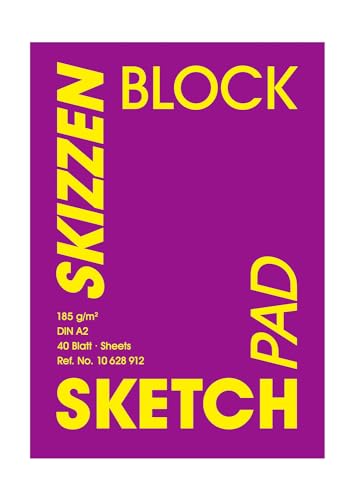 Hahnemühle Skizzenblock Velvet, feinkörnig, DIN A2, 185g/m², 40 Blatt Hahnemühle Skizzenblock Velvet, feinkörnig, DIN A2, 185g/m², 40 Blatt von Hahnemühle