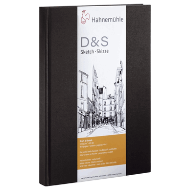 Hahnemühle Skizzenbuch D&S - A4 140 g/qm 80 Blatt. von Hahnemühle