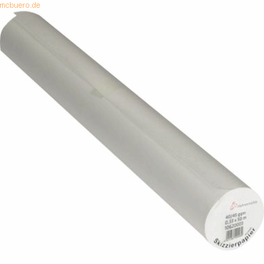 Hahnemühle Skizzenpapier Rolle 33cmx50m 40/45g transparent Hahnemühle Skizzenpapier Rolle 33cmx50m 40/45g transparent von Hahnemühle