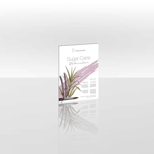 Hahnemühle Sugar Cane Watercolour, Aquarellpapier aus Zuckerrohr, 290 g/m², naturweiß, 12 Blatt (DIN A5) von Hahnemühle