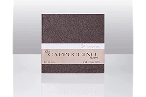 Hahnemühle The Cappuccino Book, hellbraunes Skizzenbuch, Zeichenbuch mit 120 g/m², 40 Blatt, DIN A4 von Hahnemühle