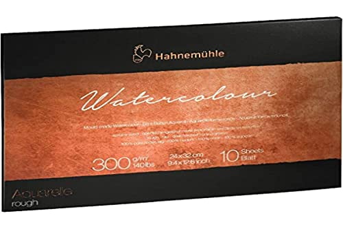 Hahnemühle The Collection Aquarellblock, grob, 30 x 40 cm, 136 kg, 10 Blatt Hahnemühle The Collection Aquarellblock, grob, 30 x 40 cm, 136 kg, 10 Blatt von Hahnemühle