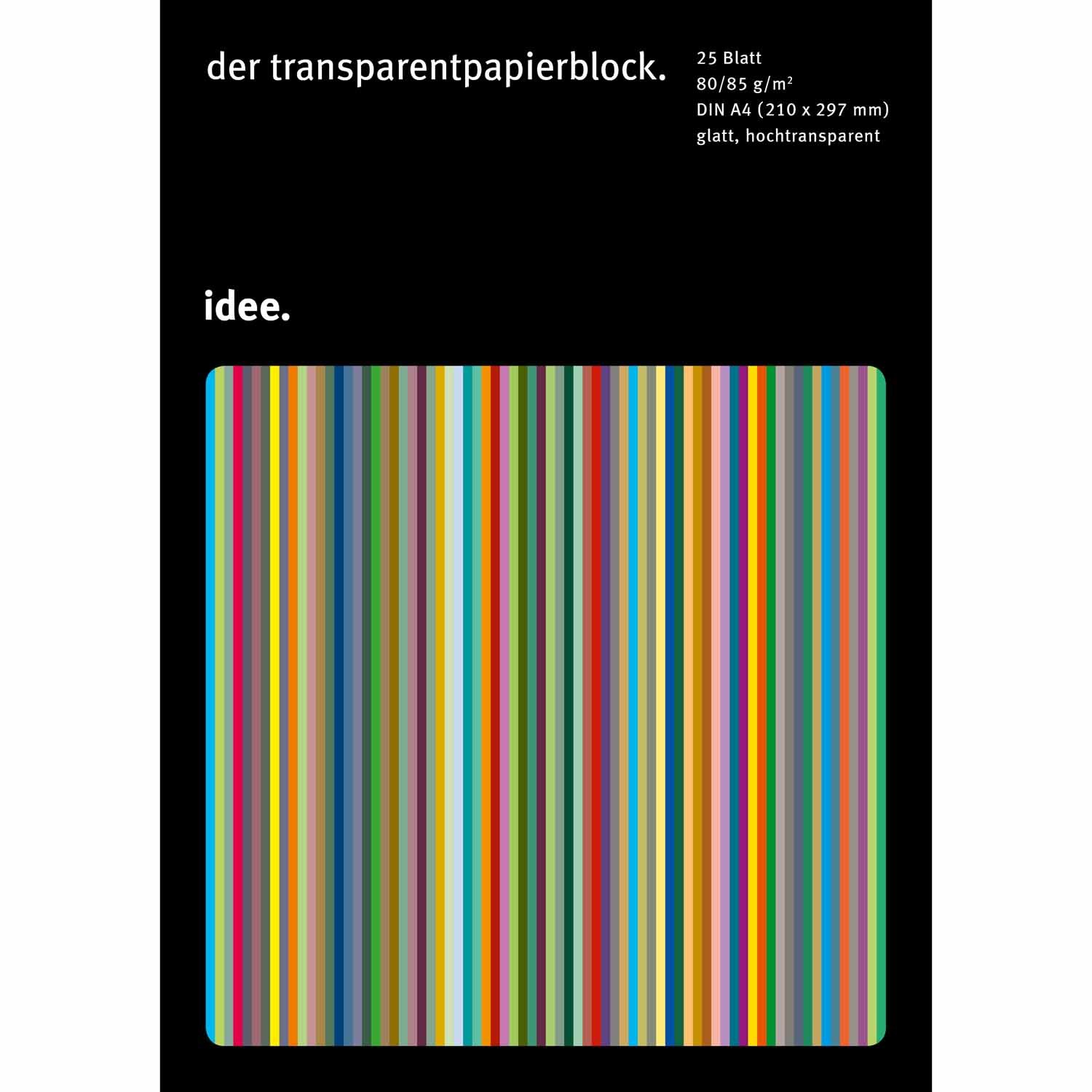 Hahnemühle Transparentpapier A4 80-85g/m² 25 Blatt Hahnemühle Transparentpapier A4 80-85g/m² 25 Blatt von Hahnemühle
