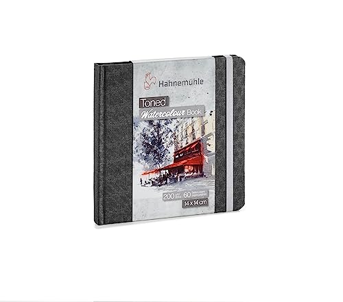 Hahnemühle Toned Watercolour Book Grey, grau getöntes Aquarellbuch, DIN 14x14cm Hahnemühle Toned Watercolour Book Grey, grau getöntes Aquarellbuch, DIN 14x14cm von Hahnemühle