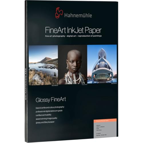 Hahnemuhle 21,6 x 27,9 cm FineArt Baryta Satin Papier (25 Blatt) von Hahnemühle