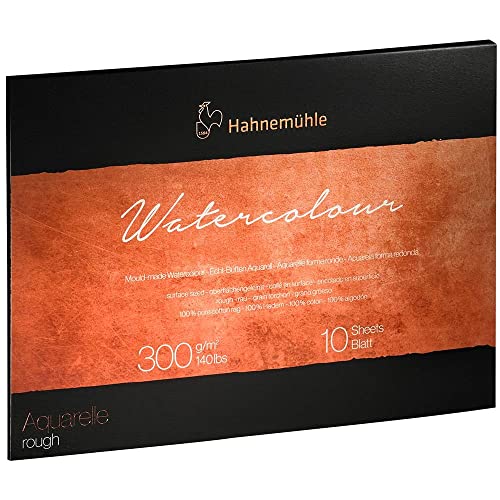 Hahnemuhle Collection Watercolor 300 Block Rough 14.2x18.9 Inches 300gsm von Hahnemühle