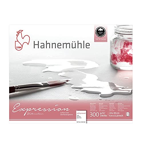 Hahnemuhle Expression Watercolor Block Cold Pressed 24X30 cm 20 sheets Hahnemuhle Expression Watercolor Block Cold Pressed 24X30 cm 20 sheets von Hahnemühle